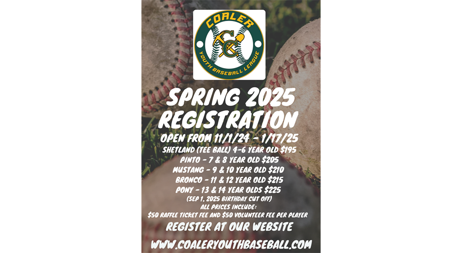 2025 SPRING REGISTRATION 